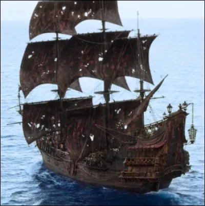 Parmi les propositions suivantes, laquelle n'est pas le nom d'un bateau apparaissant dans la franchise ''Pirates des Caraïbes'' ?