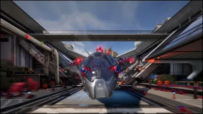 Une fois de retour sur Terre, votre v&eacute;hicule vous emm&egrave;ne &agrave; votre derni&egrave;re &eacute;tape : le hangar du Quinjet ! O&ugrave; faut-il tirer ?