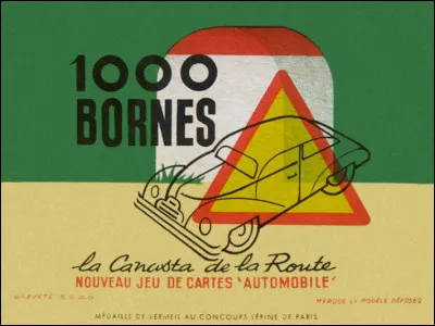 Loisirs : 
En quelle année la première édition du jeu de société "1 000 bornes" est-elle sortie ?