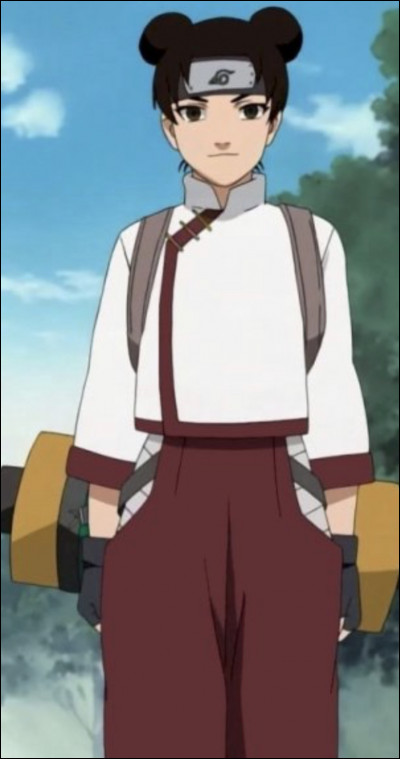 De quelle arme sest servie Tenten contre les Zetsu Blanc ?