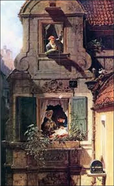 Réalisée vers 1860, ''La Lettre d'amour interceptée'' est une huile sur toile exécutée par un romantique. De ces trois peintres, lequel a peint cette scène ?