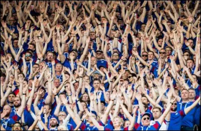 Sport : Comment s'appelle cet applaudissement utilisé notamment par les supporters de l'équipe de foot de l'Islande ?