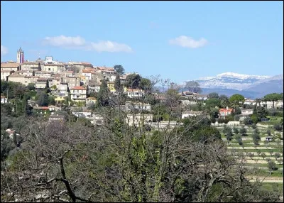 Quelle lettre faut-il changer &agrave; la pr&eacute;fecture de l'Allier pour obtenir cette ville des Alpes-Maritimes situ&eacute;e entre Cannes et Grasse ?