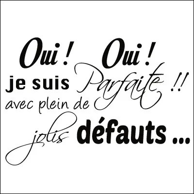 Quelle est ta plus grande qualité ?