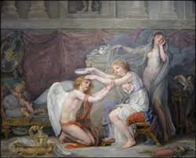 Parmi ces 3 portraitistes, lequel a exécuté cette toile intitulée ''Psyché couronnement l'amour'', peinture réalisée entre 1785 et 1790 ?