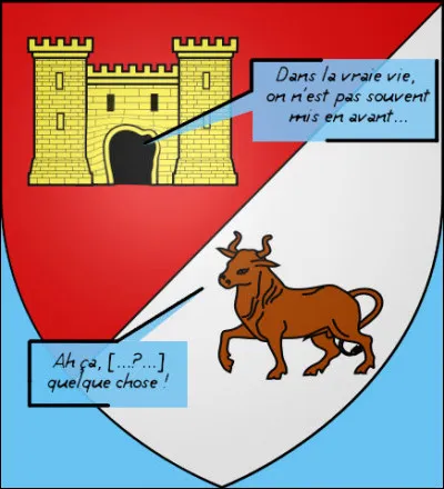 Le blason, c'est l'ascenseur social, pour certains !
