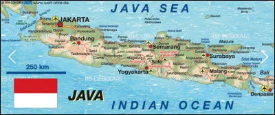 Quelle est la ville la plus peupl&eacute;e de l'&icirc;le de Java avec 9 760 000 habitants ?