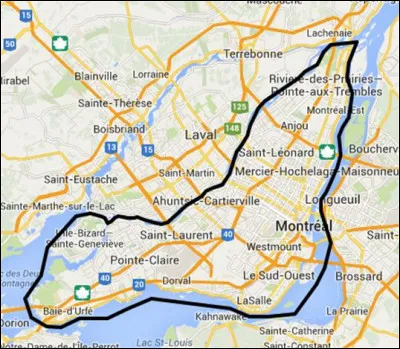 Quelle est la ville la plus peupl&eacute;e de l'&icirc;le fluviale de Montr&eacute;al avec 1 785 000 habitants ?