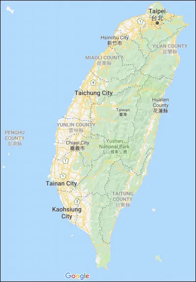 Quelle est la ville la plus peupl&eacute;e de l'&icirc;le de Ta&iuml;wan avec 2 603 000 habitants ?