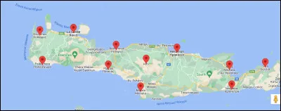 Quelle est la ville la plus peupl&eacute;e de l'&icirc;le de Cr&ecirc;te avec 125 000 habitants ?