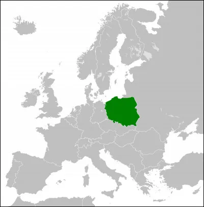 Quel est le nom du pays représenté en vert sur la carte ?