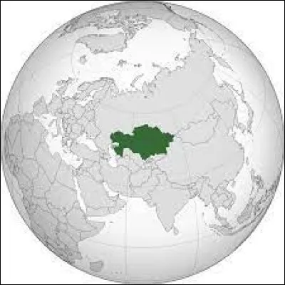 Géographie : Quel est ce pays en vert sur la carte ?