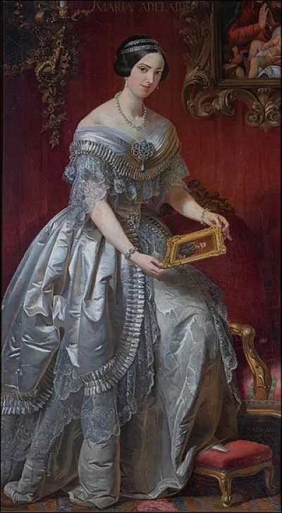 Durant combien d'années Adélaïde de Habsbourg-Lorraine est-elle reine consort de Sardaigne ?