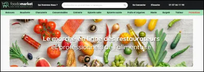Foodomarket a seulement un site web, vrai ou faux ?