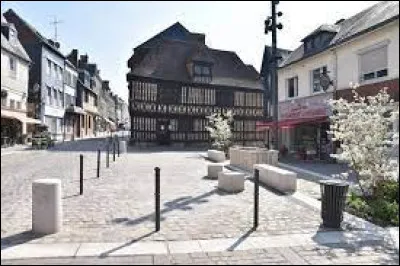 Quelle lettre faut-il changer au nom de cette petite ville normande du pays d'Auge pour obtenir une petite ville du Haut-Rhin située dans une vallée vosgienne ?