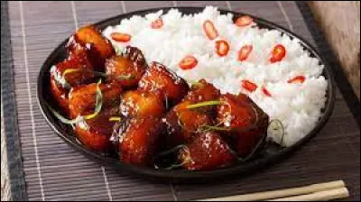 De quel pays asiatique est originaire le porc au caramel ?