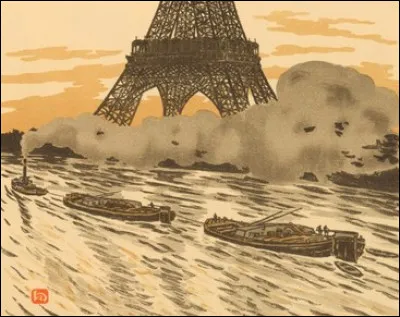 Qui a réalisé un carnet de lithographies intitulé les 36 vues de la tour Eiffel en 1902 ?