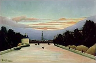 Quel est ce peintre naïf auteur de cette huile en 1898 ?