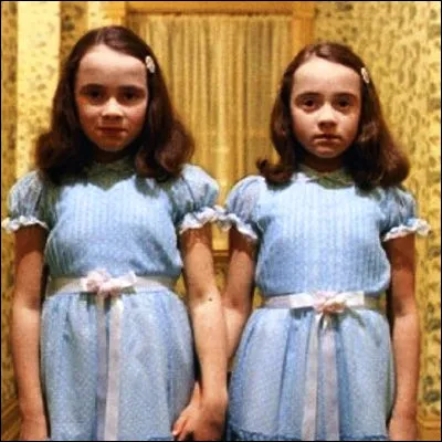 Dans quel film d�horreur apparaissent ces jumelles ?