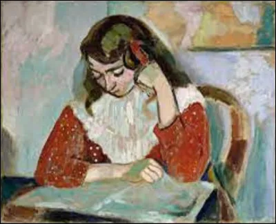 En 1906, quel fauviste a représenté sa fille dans cette toile intitulée ''Margueritte lisant'' ?