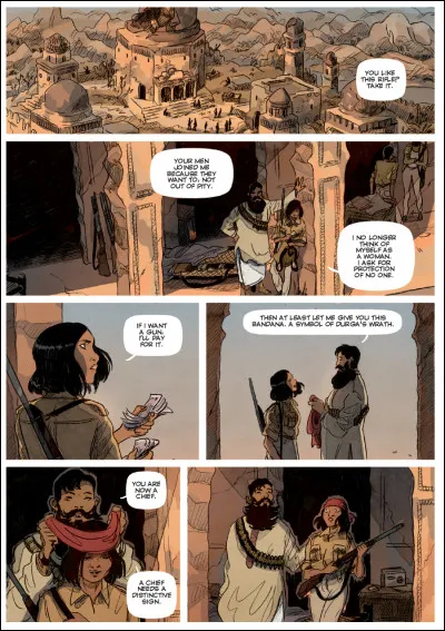 Finalement quelqu'un a pitié d'elle et l'aide à s'enfuir, qui ?