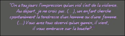 Sans commentaire, retrouvez l'auteur !