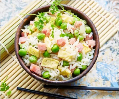 Quel est le nom de cette recette de riz ?