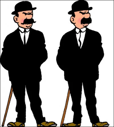 Quel est ce duo, deux policiers qui travaillent en équipe et se ressemblent comme des jumeaux ?