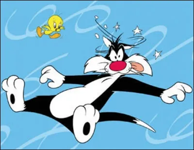 Quel est ce duo, le chat sylvestre qui tente d'attraper un canari jaune ?