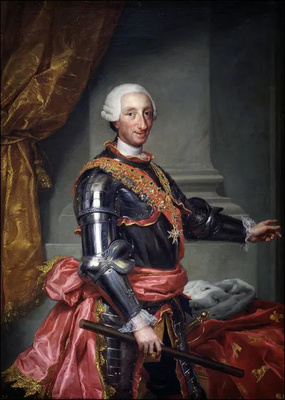 Durant combien d'ann&eacute;es Charles III est-il roi d'Espagne ?