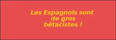Ce n'est pas une injure, mais la façon de ne pas distinguer les "v" des "b" ! Les Roumains font la même chose...