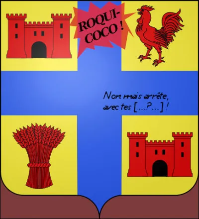 Un coq, ça doit chanter droit, 'pi c'est tout !