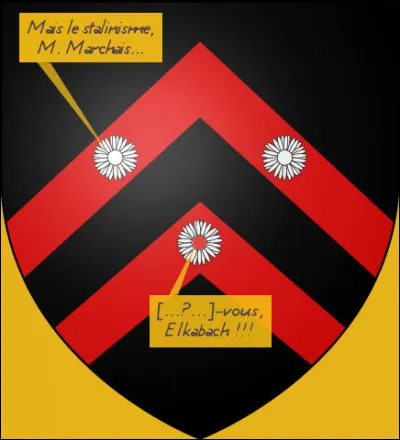 Interview en direct de l'ex-secrétaire général du PCF, Georges Marchais...