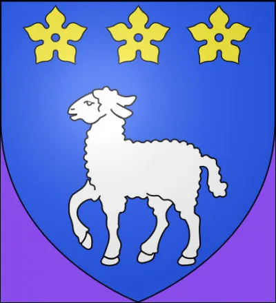 Effectivement, ce blason est muet... Et pourtant, il s'agit d'un blason "à armes parlantes", comme on dit dans le jargon.
