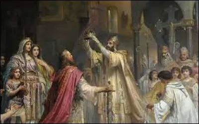 En quelle année Charlemagne a-t-il été couronné ?