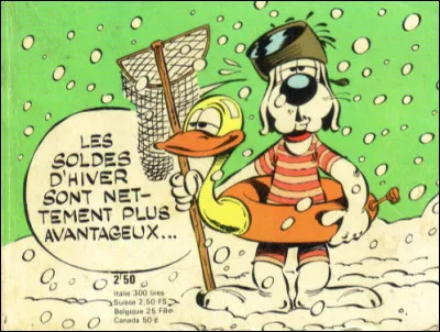 Qui est ce chien apathique à l'humour absurde et aux actions ridicules ?