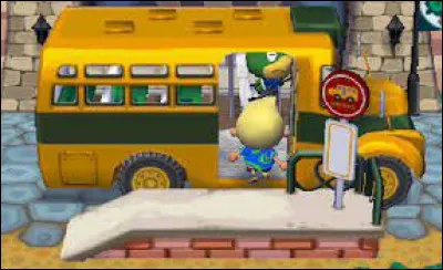 Dans quel jeu ''Animal Crossing'' peut-on prendre le bus ?