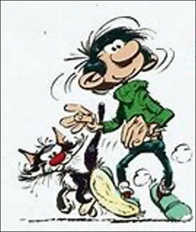 Qui est ce chat aidant son compagnon Gaston Lagaffe dans la réalisation de ses gaffes ?