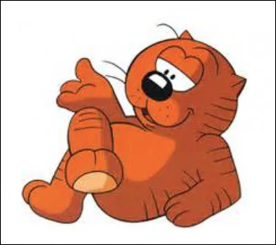 Qui est ce gros chat orange dont la seule occupation, c'est d'embêter sans cesse le chien du voisin et tous les commerçants de son quartier ?
