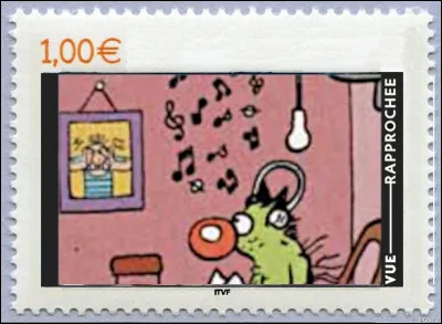 Comment se nomme le chat d'Édika, au comportement complètement perverti par la promiscuité humaine ?