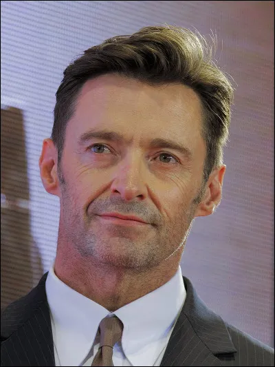 Hugh Jackman : acteur connu pour son rôle de Wolverine dans la saga "X-Men".