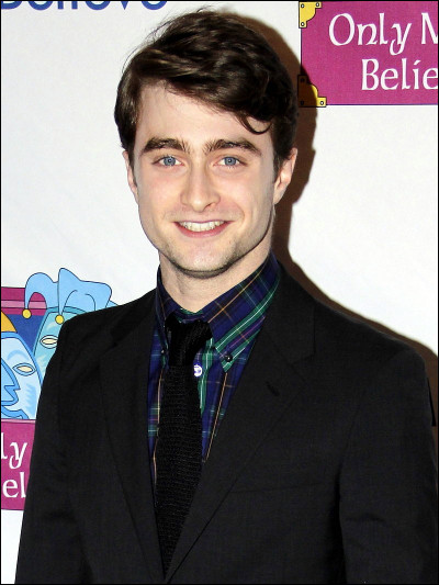 Daniel Radcliffe : acteur qui a incarné le sorcier Harry Potter au cinéma.