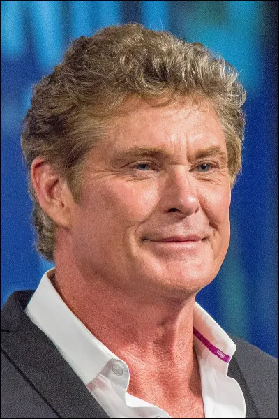 David Hasselhoff : acteur rendu célèbre grâce aux séries "K 2000" et "Alerte à Malibu".