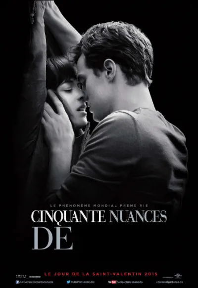 Quel est ce film (2015) de Sam Taylor-Wood, une romance érotique avec des scènes de pratiques sexuelles de soumission ?