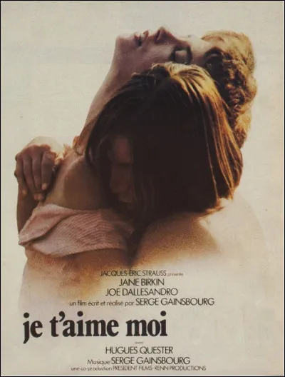 Quel est ce film (1976) de Serge Gainsbourg, un amour impossible et ambigu entre deux êtres ayant des rapports sexuels où se mêlent violence et jouissance ?