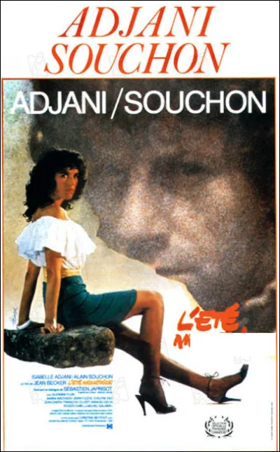 Quel est ce film (1983) de Jean Becker où une jeune femme à la beauté du diable, sensuelle et provocante (Isabelle Adjani) séduit et fait perdre la tête au naïf "Pin Pon" (Alain Souchon) ?