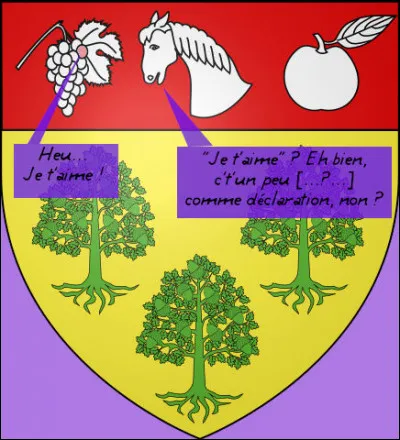 Là, je crois qu'il a un grain, le raisin...