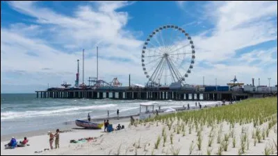 Allons aux Etats-Unis, sur la plage d'Atlantic City, vous pourrez assister à ...
