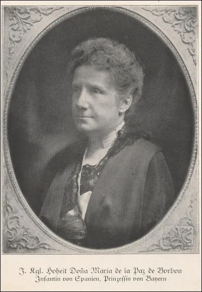 À quel âge est décédée María de la Paz de Borbón ?