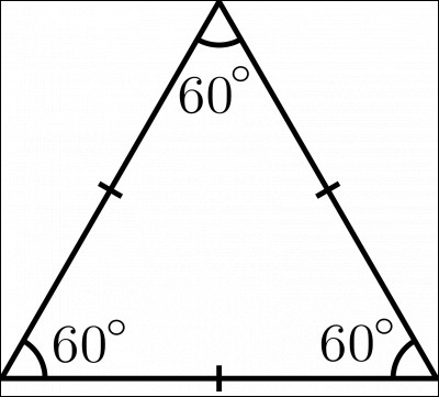 Comment s'appelle un triangle qui a tous ses côtés égaux ?